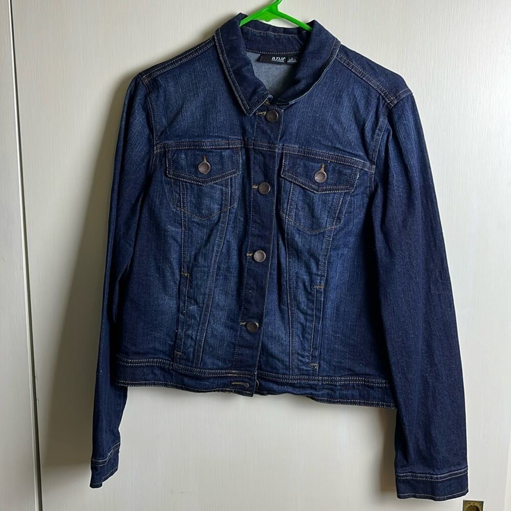 A.n.a. Denim jacket Dark Blue Large